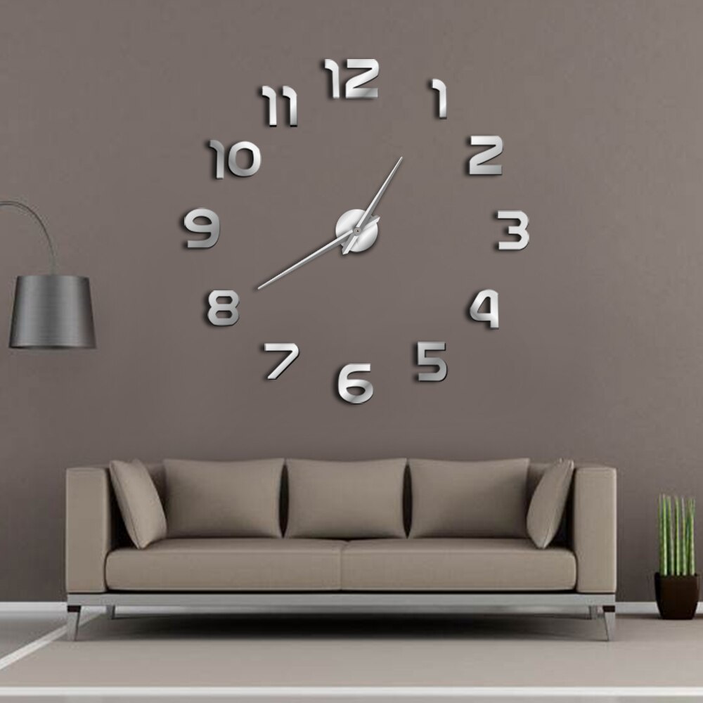 Reloj De Pared Gigante 3d – Modelo: RPA11 – Muebles Estilo Nordico